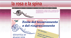 Desktop Screenshot of larosaelaspina.com